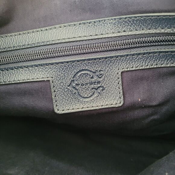 C Wonder Purple Red Stripe Clutch Zip Pouch Faux Leather Vegan Large Bag - Picture 4 of 9